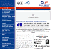 Tablet Screenshot of gummi-technik.de